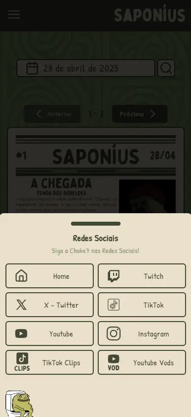 Imagem do projeto: Saponíus - Jornal