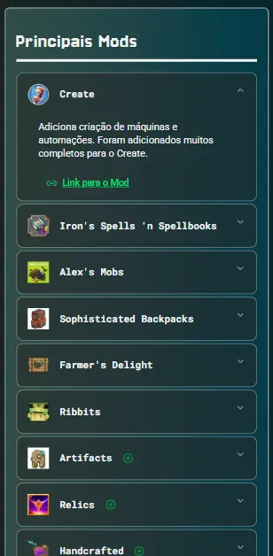 Imagem do projeto: Site para servidor de Minecraft Simples